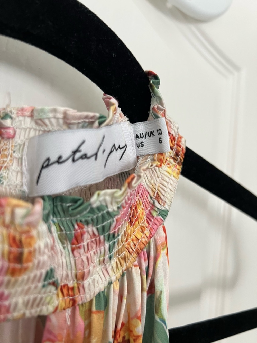 Petal & Pup Floral Halter Midi Dress - Picture 6 of 8